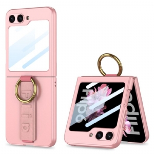 Hülle Samsung Galaxy Z Flip 7 Fe Handyhülle Ringhalter Und Gkk-gurt