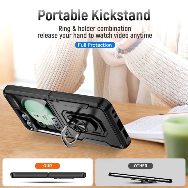 Hülle Samsung Galaxy Z Flip 7 Fe Handyhülle Robust Mit Ringständer