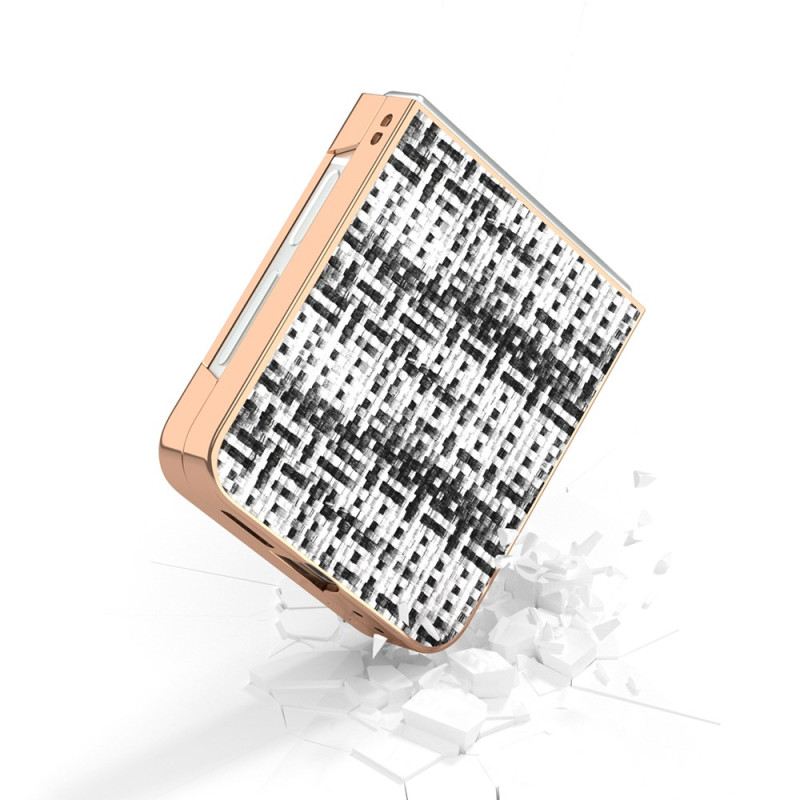 Hülle Samsung Galaxy Z Flip 7 Fe Handyhülle Strukturiertes Kunstleder