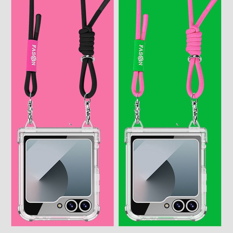 Hülle Samsung Galaxy Z Flip 7 Fe Handyhülle Transparent