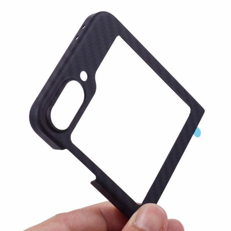 Hülle Samsung Galaxy Z Flip 7 Fe Handyhülle X-level Carbonfaser