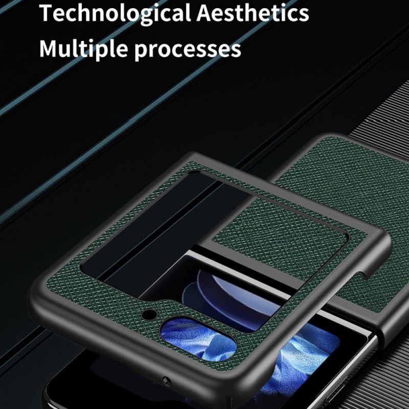 Hülle Samsung Galaxy Z Flip 7 Fe Kreuzstruktur