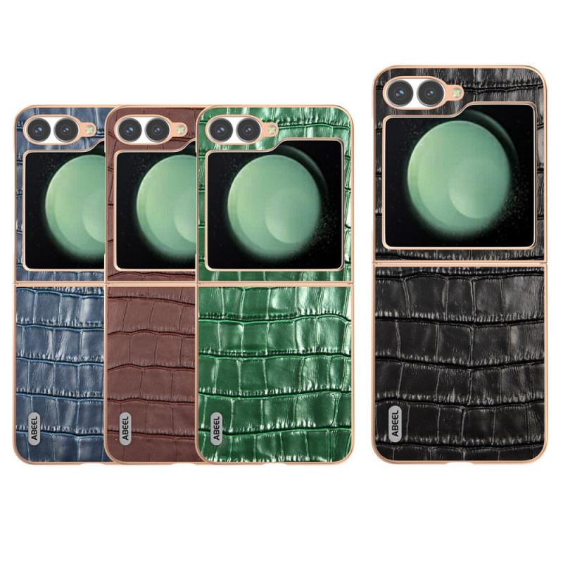 Hülle Samsung Galaxy Z Flip 7 Fe Krokodiloptik