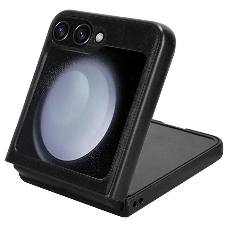 Hülle Samsung Galaxy Z Flip 7 Fe Kunstleder-nähte