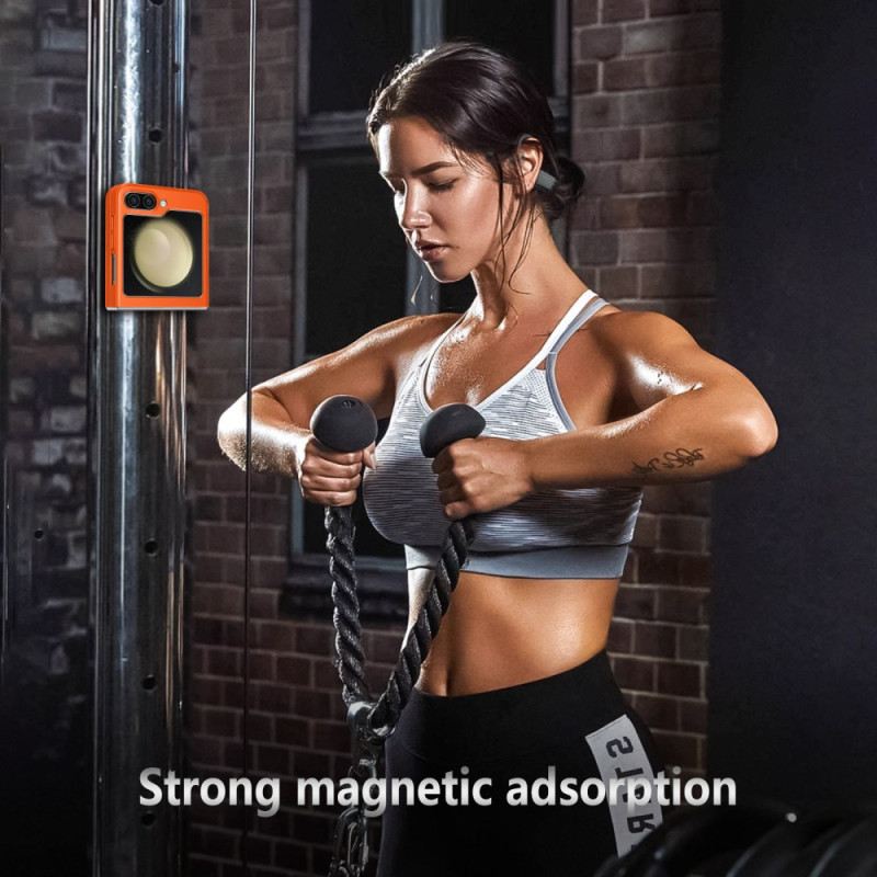 Hülle Samsung Galaxy Z Flip 7 Fe Magnetisch Drehbar