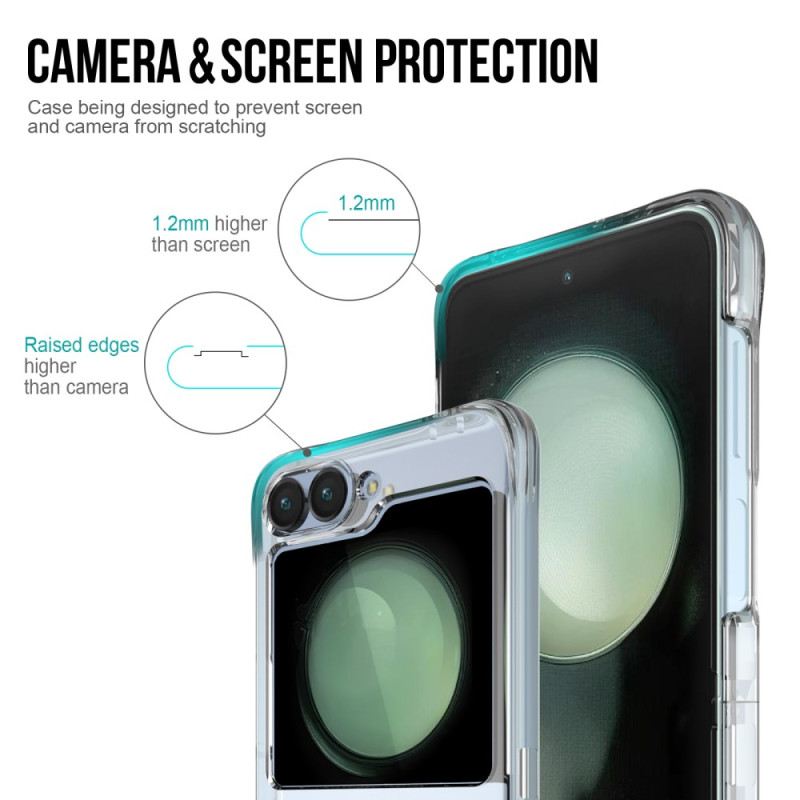 Hülle Samsung Galaxy Z Flip 7 Fe Magnetisch Transparent