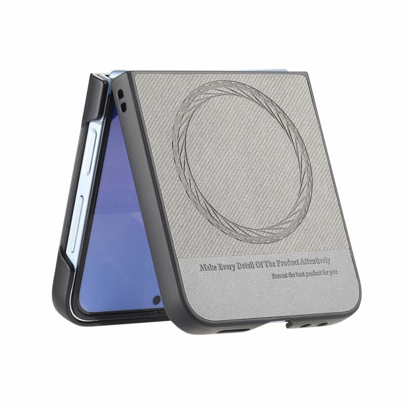 Hülle Samsung Galaxy Z Flip 7 Fe Magsafe Kompatible Denim-textur