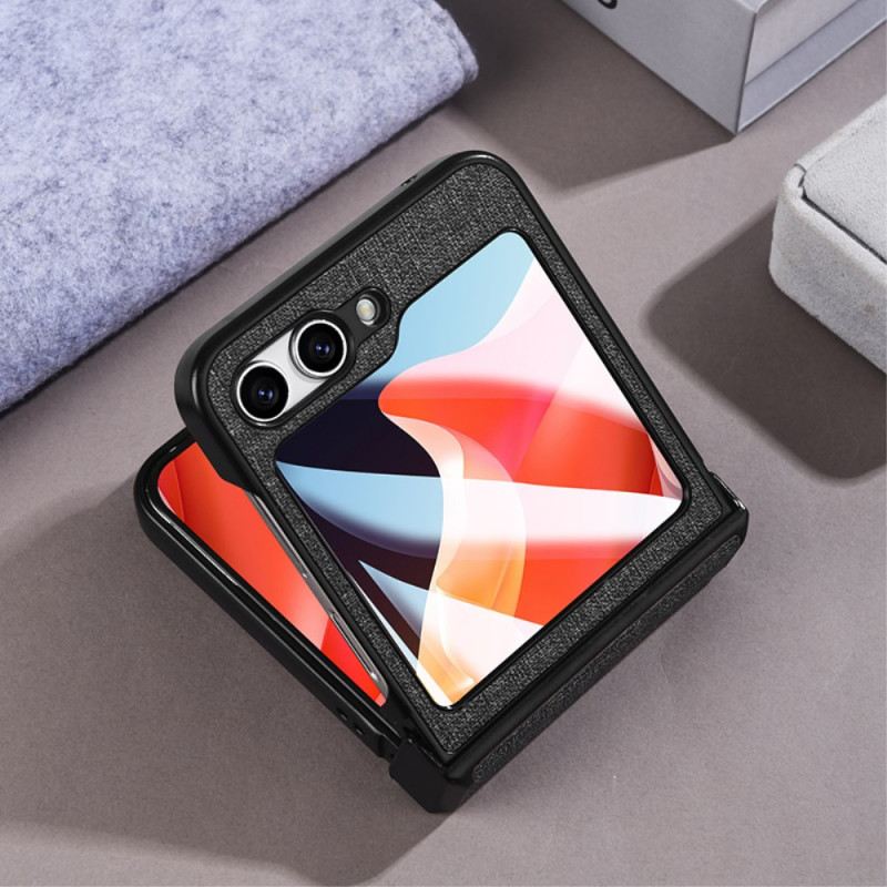 Hülle Samsung Galaxy Z Flip 7 Fe Stoffstruktur