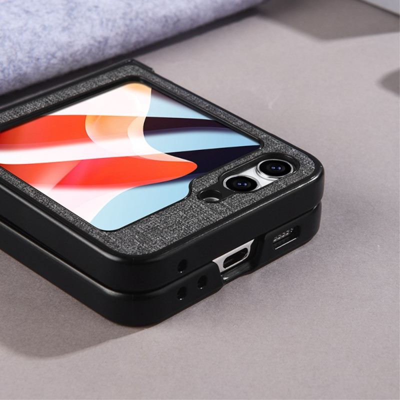 Hülle Samsung Galaxy Z Flip 7 Fe Stoffstruktur