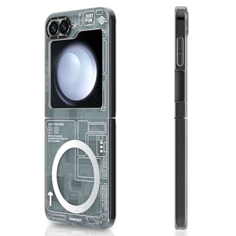 Hülle Samsung Galaxy Z Flip 7 Fe Youngkit Technologie-serie