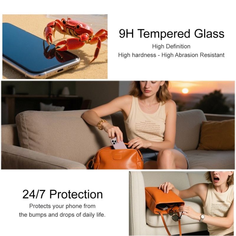 Displayschutzfolie Aus Gehärtetem Glas Für Oppo Reno 14 F 5g