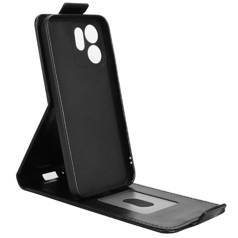 Lederhüllen Für Oppo Reno 14f 5g Vertikal Klappbar