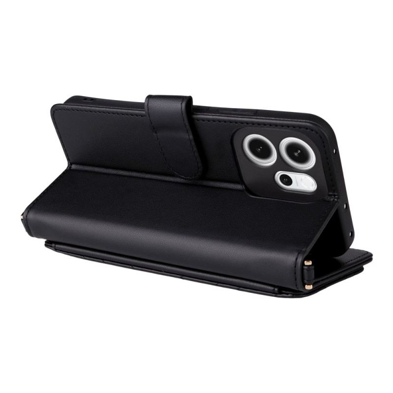 Lederhüllen Oppo Reno 14f 5g Hochwertiges Design Mit Schultergurt Und Trageband