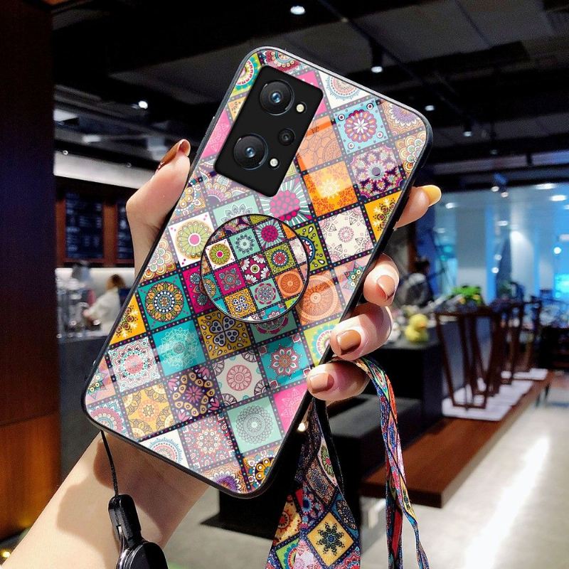 Handyhülle Für Realme GT Neo 3T / Neo 2 Schutzhülle Mandala-kaleidoskop Mit Ständer