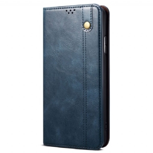 Flip Case Vivo X100 Pro Gewachstes Kunstleder