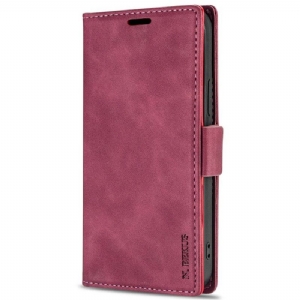 Flip Case Für iPhone 14 Pro Max Ln.bekus Ledereffekt