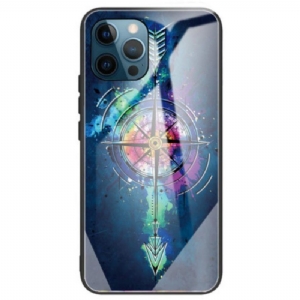 Hülle Für iPhone 14 Pro Max Pfeil Aus Gehärtetem Glas