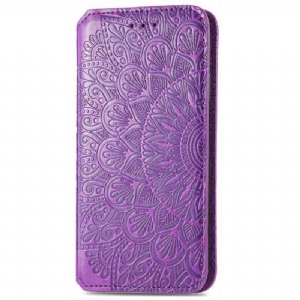 Schutzhülle Für iPhone 14 Pro Max Flip Case Stammesblätter