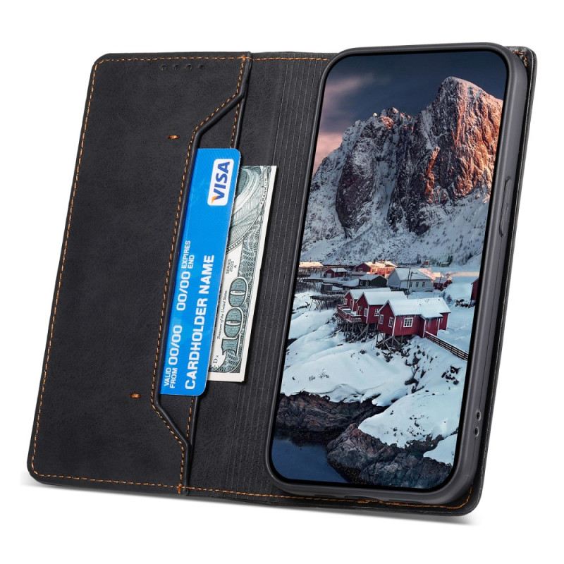 Flip Case Für Realme C55 Business-stil