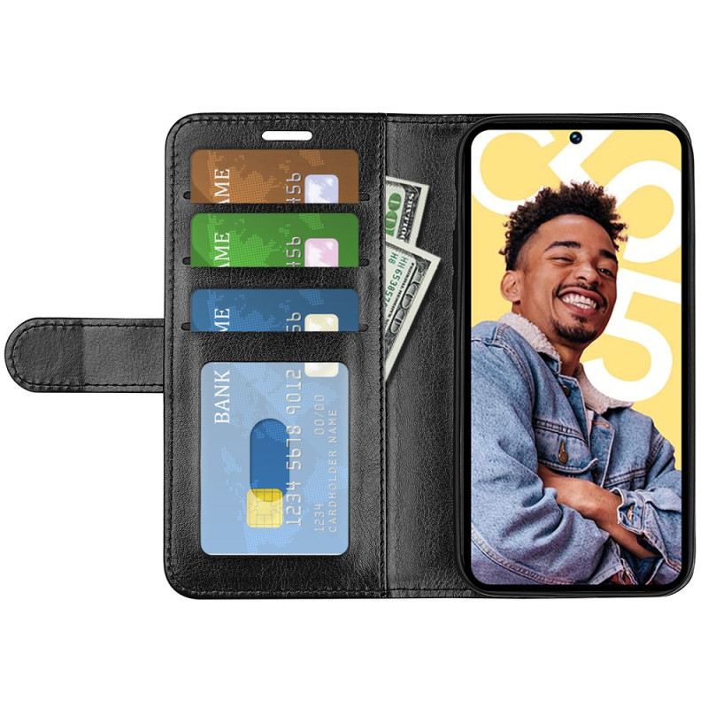 Lederhüllen Für Realme C55 Armband Aus Vintage-kunstleder