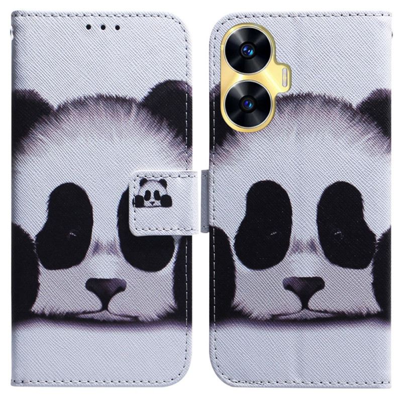 Lederhüllen Für Realme C55 Panda