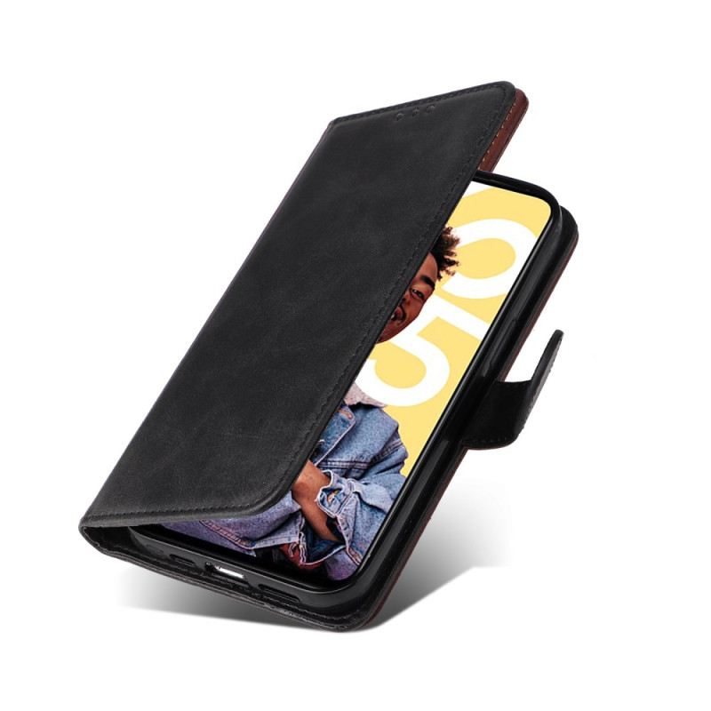 Lederhüllen Realme C55 Armband Mit Lederstruktur