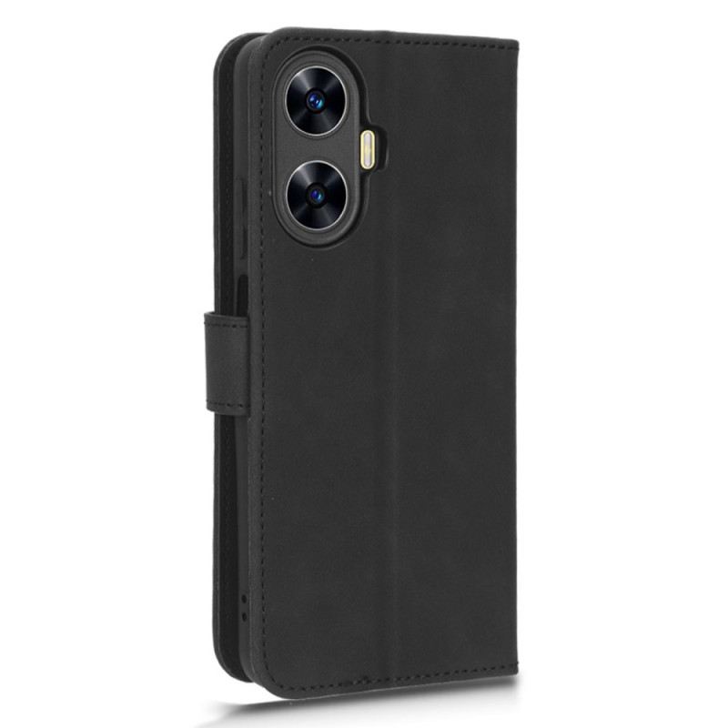 Lederhüllen Realme C55 Handyhülle Wildleder-optik Mit Riemen