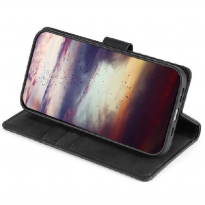 Flip Case Für Sony Xperia 10 IV Ana Kunstleder Croco Skin-effekt