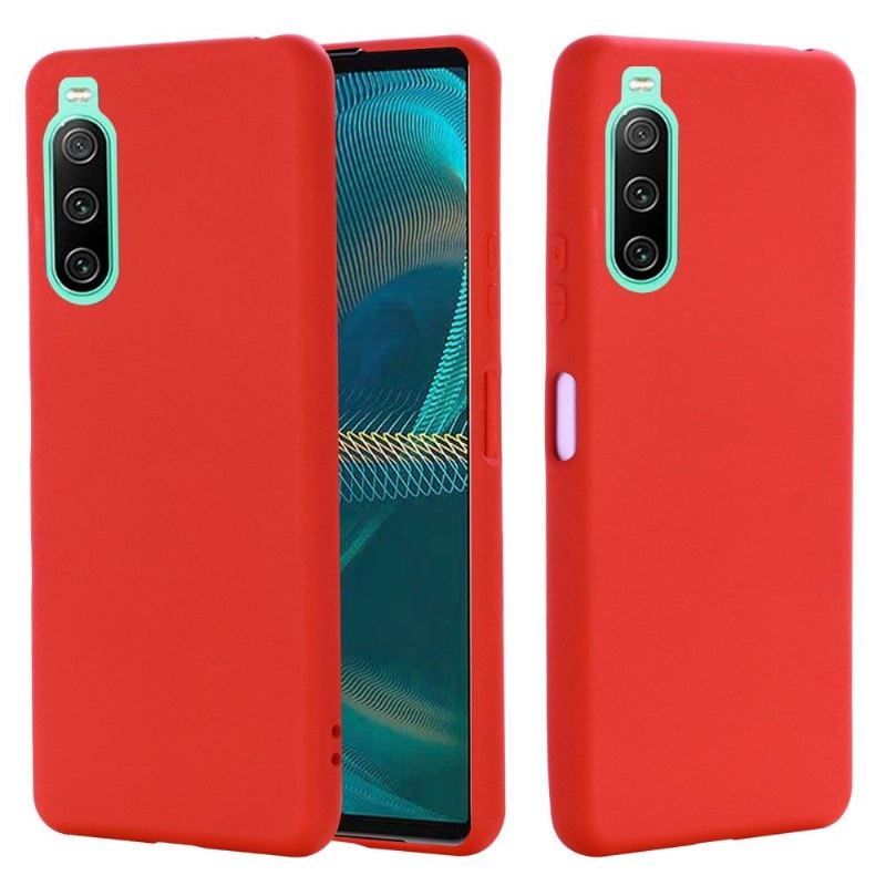 Hülle Für Sony Xperia 10 IV Puro Silikonflüssigkeit