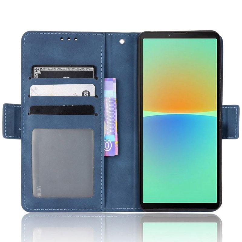 Lederhüllen Für Sony Xperia 10 IV Premium Mit Kartenhalter