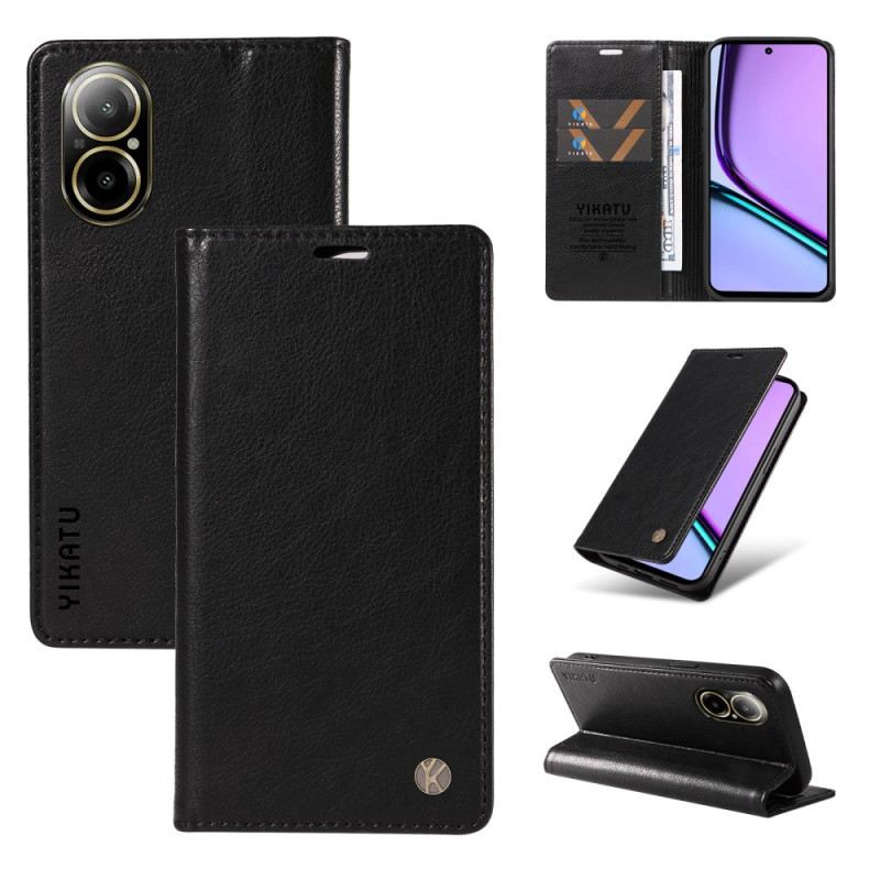 Flip Case Realme C67 Handyhülle Yikatu