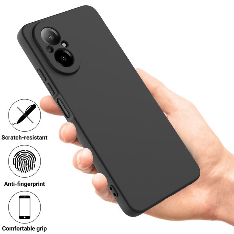 Hülle Realme C67 Handyhülle Flüssigsilikon Mit Riemen