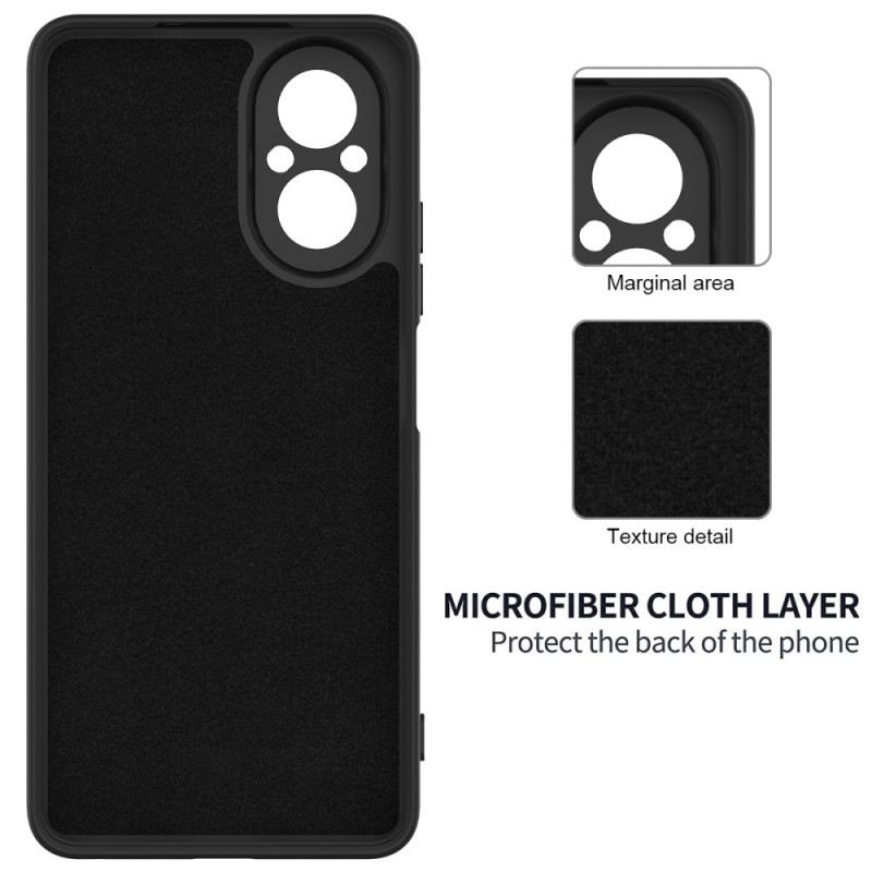 Hülle Realme C67 Handyhülle Flüssigsilikon Mit Riemen