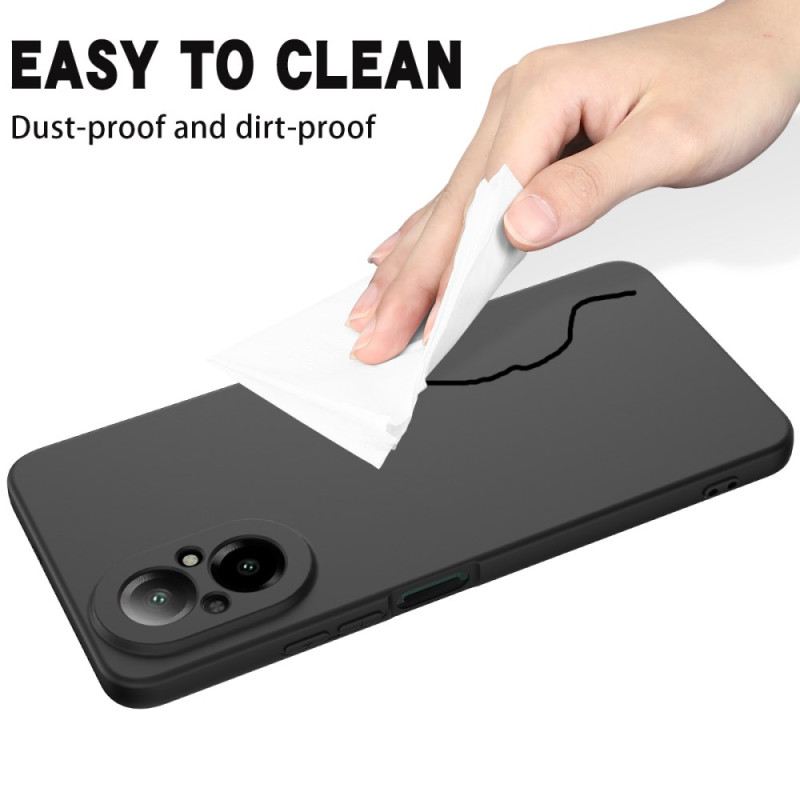 Hülle Realme C67 Handyhülle Flüssigsilikon Mit Riemen