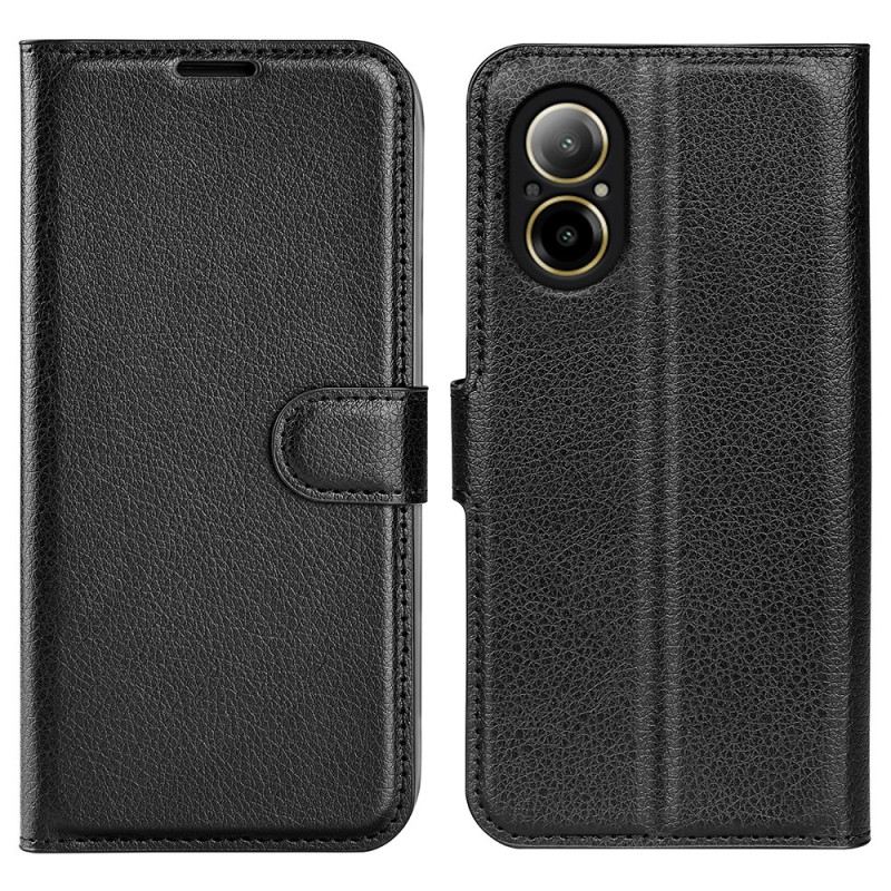 Lederhüllen Für Realme C67 Kunstleder Litschi