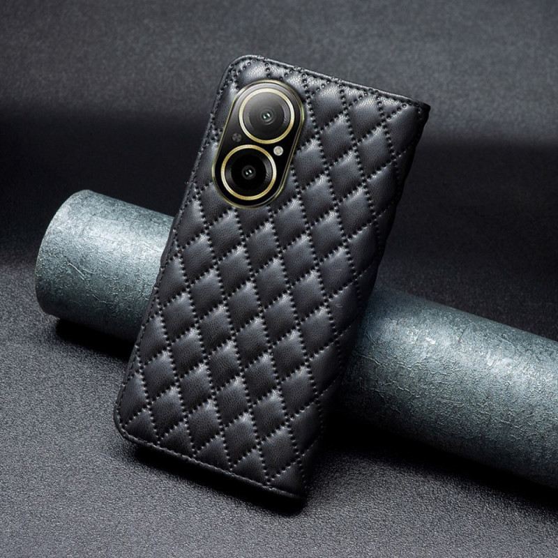 Lederhüllen Realme C67 Gesteppt