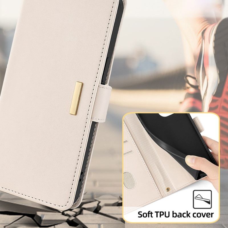 Lederhüllen Realme C67 Goldkette