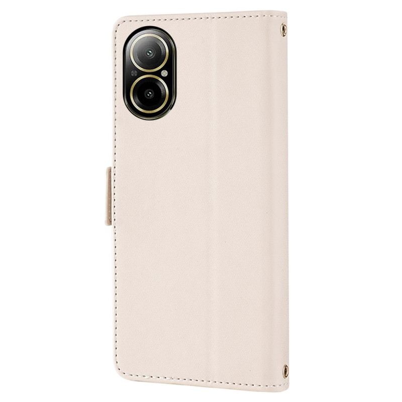 Lederhüllen Realme C67 Goldkette