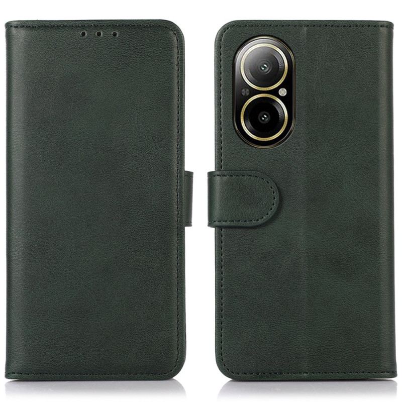 Lederhüllen Realme C67 Klassisches Kunstleder