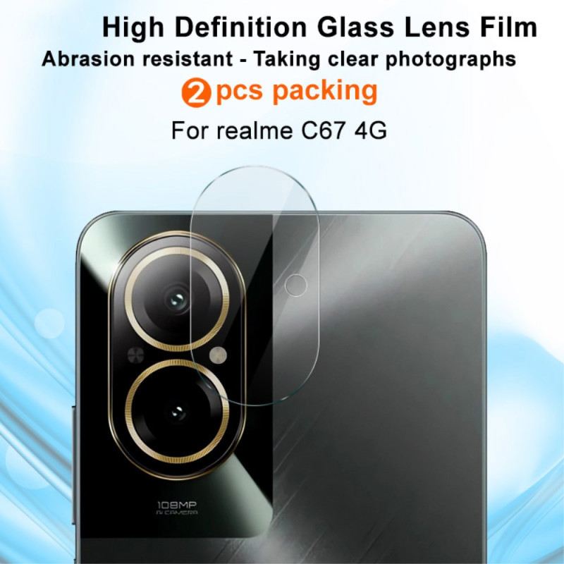 Linsenschutz Aus Gehärtetem Glas Für Realme C67 Imak