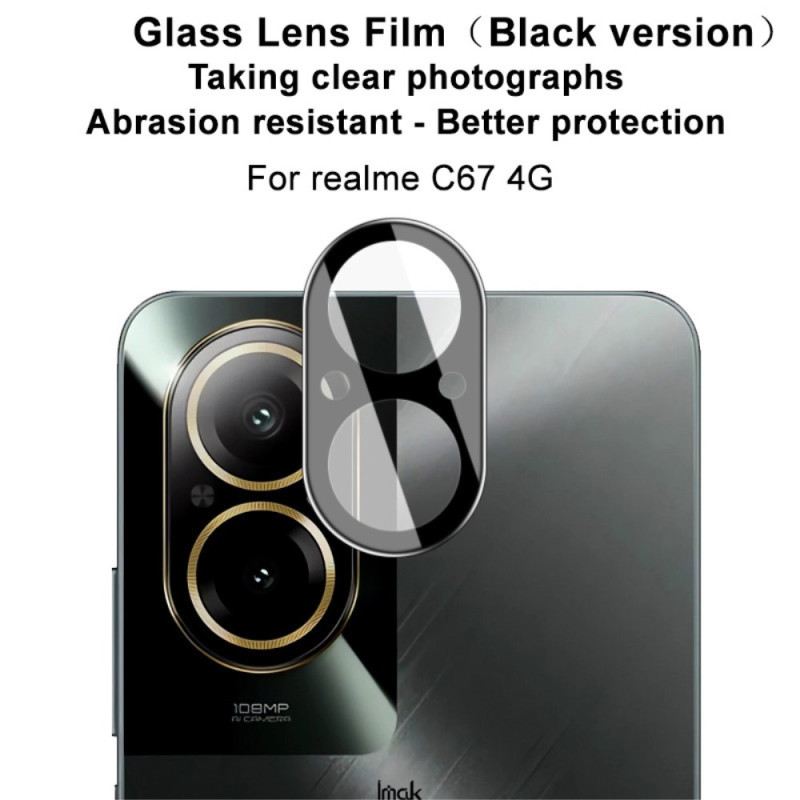 Linsenschutz Aus Gehärtetem Glas Für Realme C67 (schwarze Version) Imak