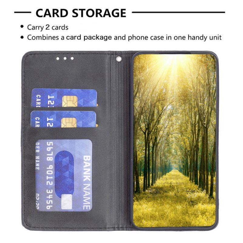 Flip Case Für Realme C53 Geometrisches Muster