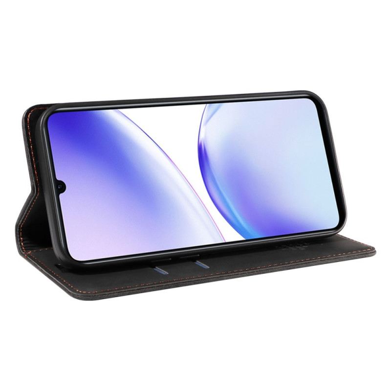 Flip Case Realme C53 Rfid-blockierung Betopnice