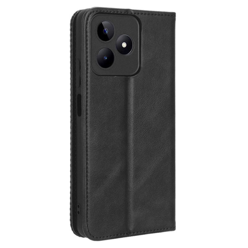 Flip Case Realme C53 Vintage-stil