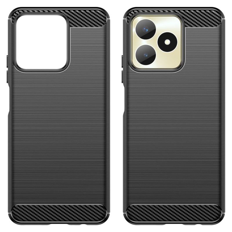 Hülle Realme C53 Handyhülle Gebürstete Kohlefaser