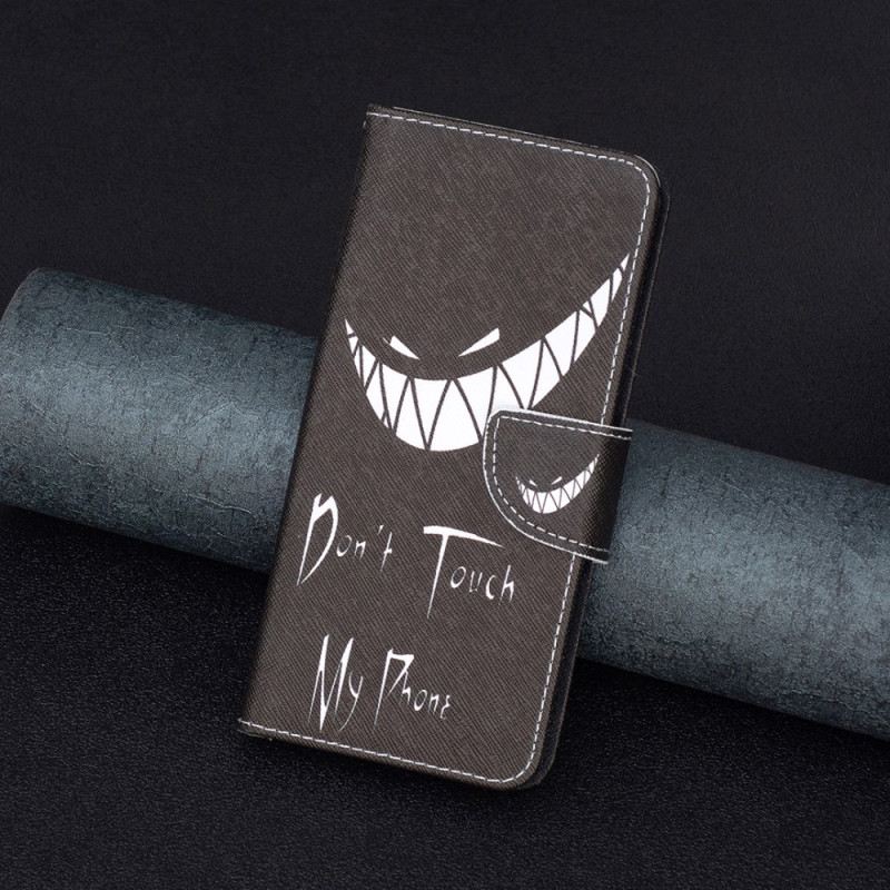 Lederhüllen Realme C53 Böses Handy