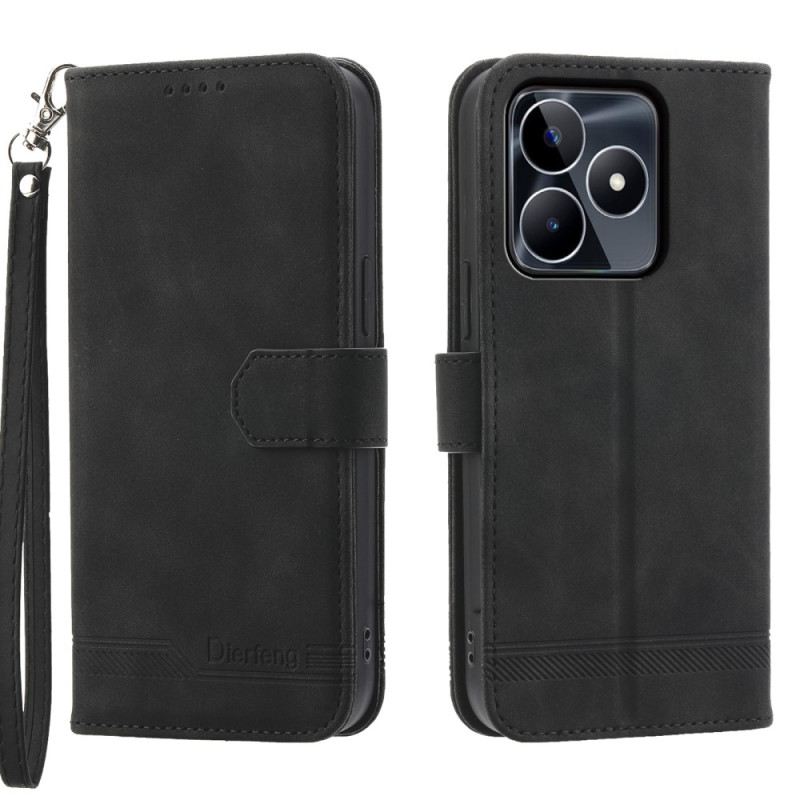 Lederhüllen Realme C53 Dierfeng