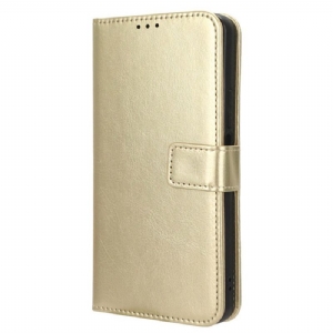 Lederhüllen Realme C53 Glänzendes Kunstleder