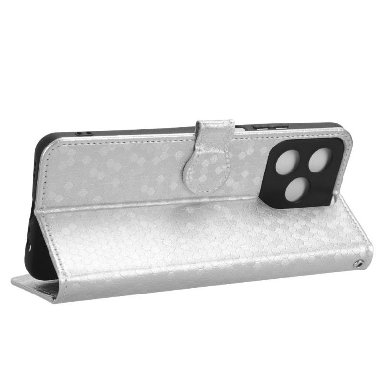 Lederhüllen Realme C53 Glitzerpunkte Mit Trageband