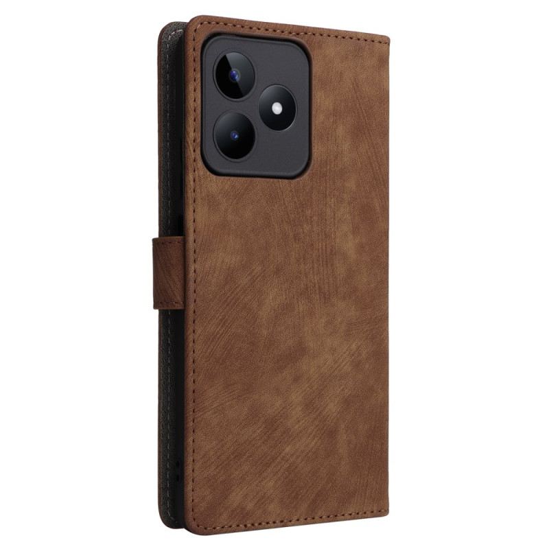 Lederhüllen Realme C53 Rfid-schutz Mit Trageband